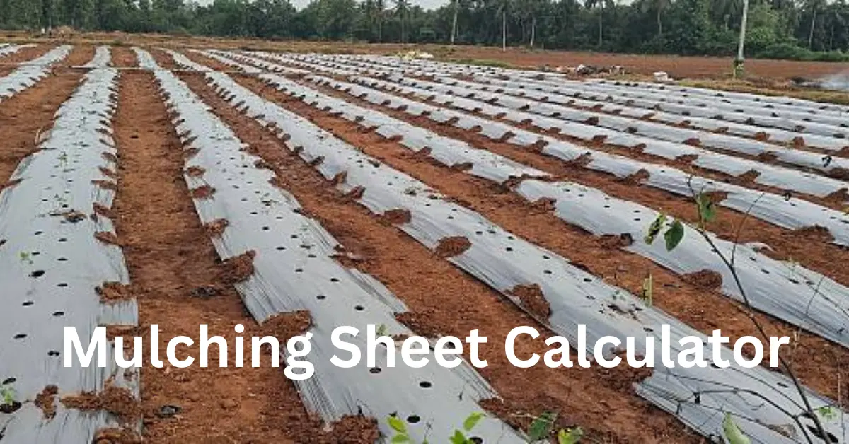 Mulching Sheet Calculator