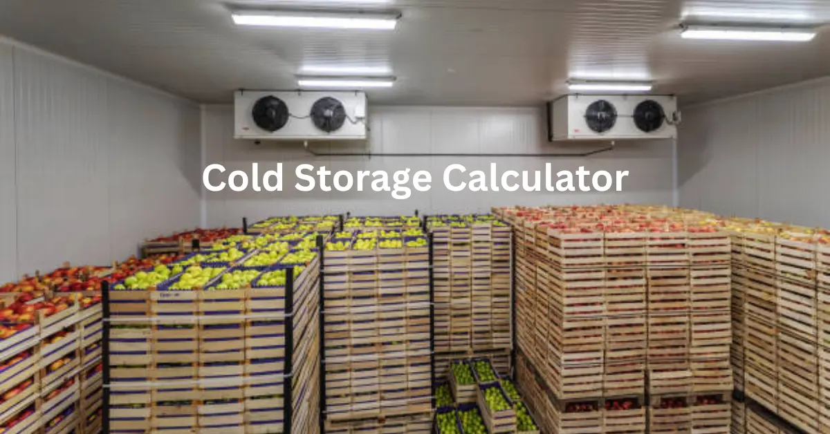 Cold Storage Calculator