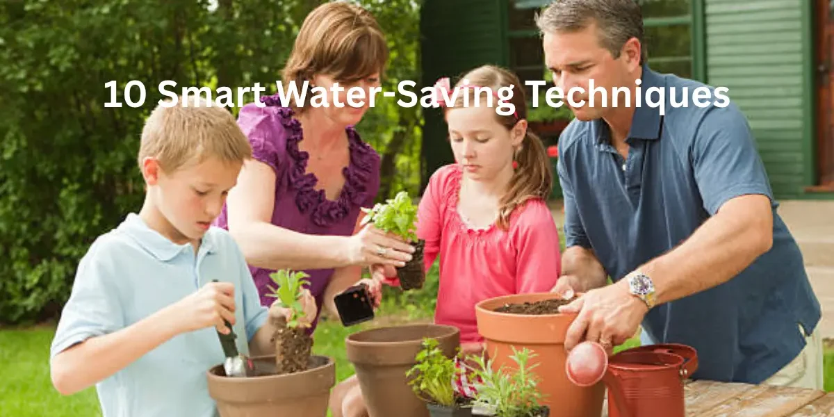 Smart Water Saving Techniques