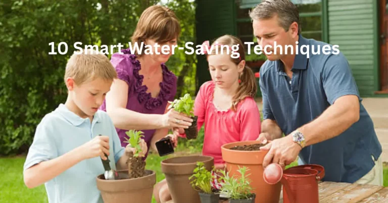 Smart Water Saving Techniques