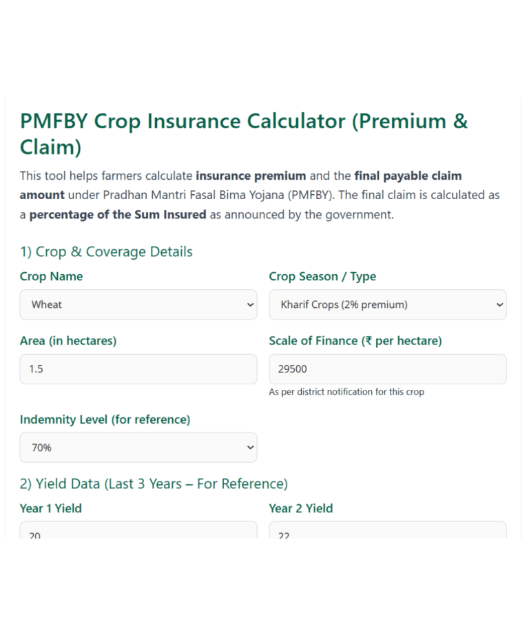 Crop Insurance